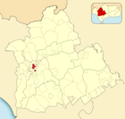 Расположение муниципалитета Валенсина-де-ла-Консепсьон на карте провинции
