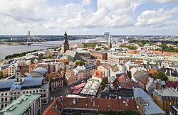 ריגה, בירת לטביה והעיר הגדולה ביותר בה
