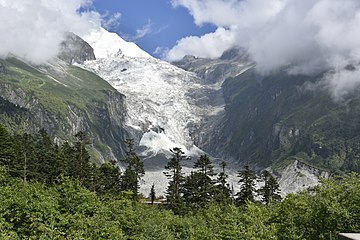 海螺溝冰川