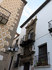 Réplica de la Casa de los Celdranes en el Pueblo español de Barcelona.