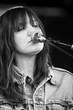 Wells performing at Treefort Music Fest 2015