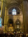 Capella de Sant Josep Oriol (esquerra) i capella de Sant Pancraç i Sant Roc (dreta), a Catedral de Barcelona i pt:Catedral de Barcelona, i ara a en:Joseph Oriol.