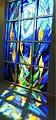 From a series of abstract stained glass windows for Congregation Beth El near Washington, D.C.