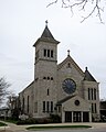 L'église de l'Immaculée-Conception.