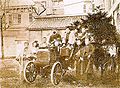 Image 46The first automobile in Japan, a French Panhard-Levassor, in 1898 (from History of the automobile)