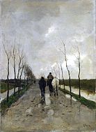 Een Hollandse weg, ca. 1880, Toledo Museum of Art