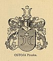 Герб Пруска Остоя – емблазон от Островски, 1901 г.