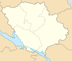 Hadiach is located in Poltava Oblast