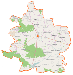 Plan gminy Skaryszew
