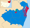 2011 results map