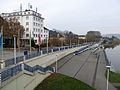 Anlegestelle im Stadtteil Wehrden