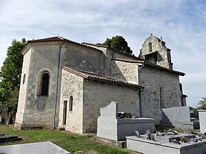 L'église Saint-Saturnin d'Agnac.