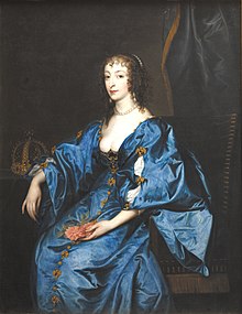 Anthony van Dyck - Queen Henrietta Maria of England - KMSsp240 - Statens Museum for Kunst.jpg