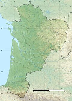 Midou is located in Nouvelle-Aquitaine