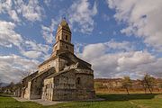 Densuș Church, view from the front