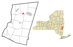 Location of Chatham, New York