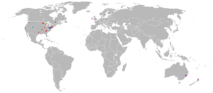 International Participant organizations   US State Participants   US Private Sector Participants   US Federal Participants