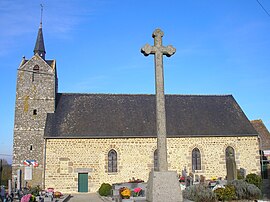 The church in Le Ménil-Scelleur