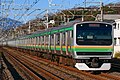 E231系1000番台 （2023年1月10日 東海道本線二宮站 - 大磯站間）