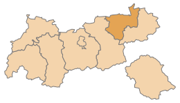 Distretto di Kufstein – Mappa