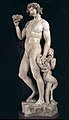 『バッカス像』（1497年） バルジェロ美術館（フィレンツェ）