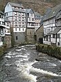 La Roer à Monschau, nei pressi di Aquisgrana