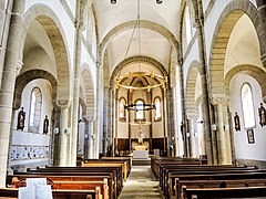 Intérieur de l'église.