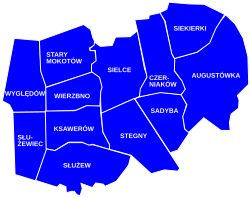 Neighbourhoods of Mokotów