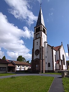 Église Saint-Hubert.