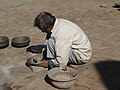 Handwork pottery in Kathmandu, Nepal