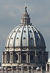 La cúpula de Sant Pere del Vaticà, dissenyada per Miquel Àngel