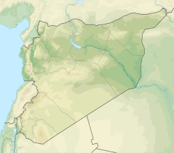 Làng cổ đại của miền Bắc Syria trên bản đồ Syria