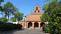 L'église vue de l'extérieur.