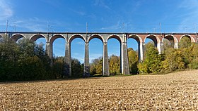 Le viaduc du Pont-du-bœuf.