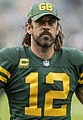 Le QB Aaron Rodgers joueur à California en 2003 et 2004.