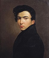 Autoportait du jeune Ernest à 17 ans.