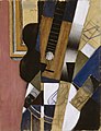 Guitar and Pipe, 1913, 达拉斯艺术博物馆