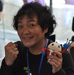 Kappei Yamaguchi Desucon Frostbite -tapahtumassa Lahdessa vuonna 2014.
