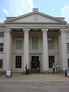 Pórtico de entrada, Kenwood House, Londres