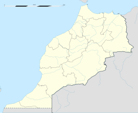 Тетуан на карти Марока