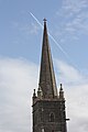 19th-century tower and spire