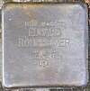 Stolperstein für Eduard Rohrheimer