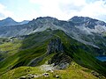 Blick vom Plattenhorn Richtung Hörnli und Hörnligrat