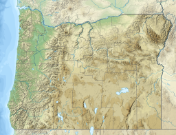 Location of Tahkenitch Lake in Oregon, USA.