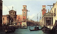 Entrance to the Arsenal, Venice, 1732