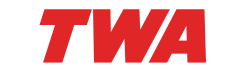 Das Logo der TWA