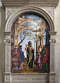 San Giovanni Battista tra i Santi Pietro, Marco, Girolamo e Paolo