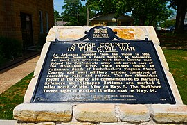 Stone County Civil War Marker