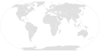 map showing availability of BlaBlaCar in the world as of December 2016