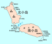Location of 北小島